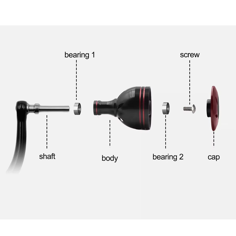 Shimano Reel Sienna - Kenop Daya 30mm untuk Reel Spinning