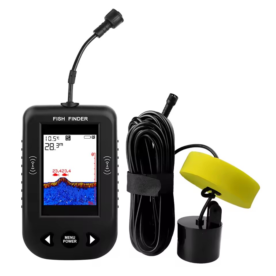Fish Finder Portable - Alarm 100M Sonar Portabel Pencari Ikan