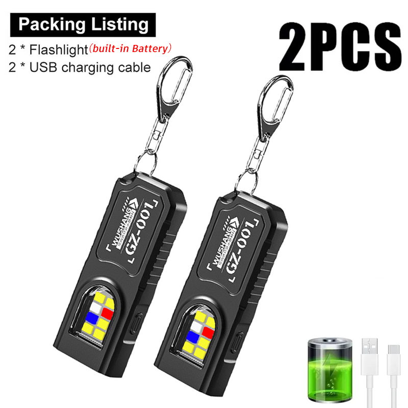 Fishing Light - Senter Gantungan Kunci Multifungsi Senter Mini