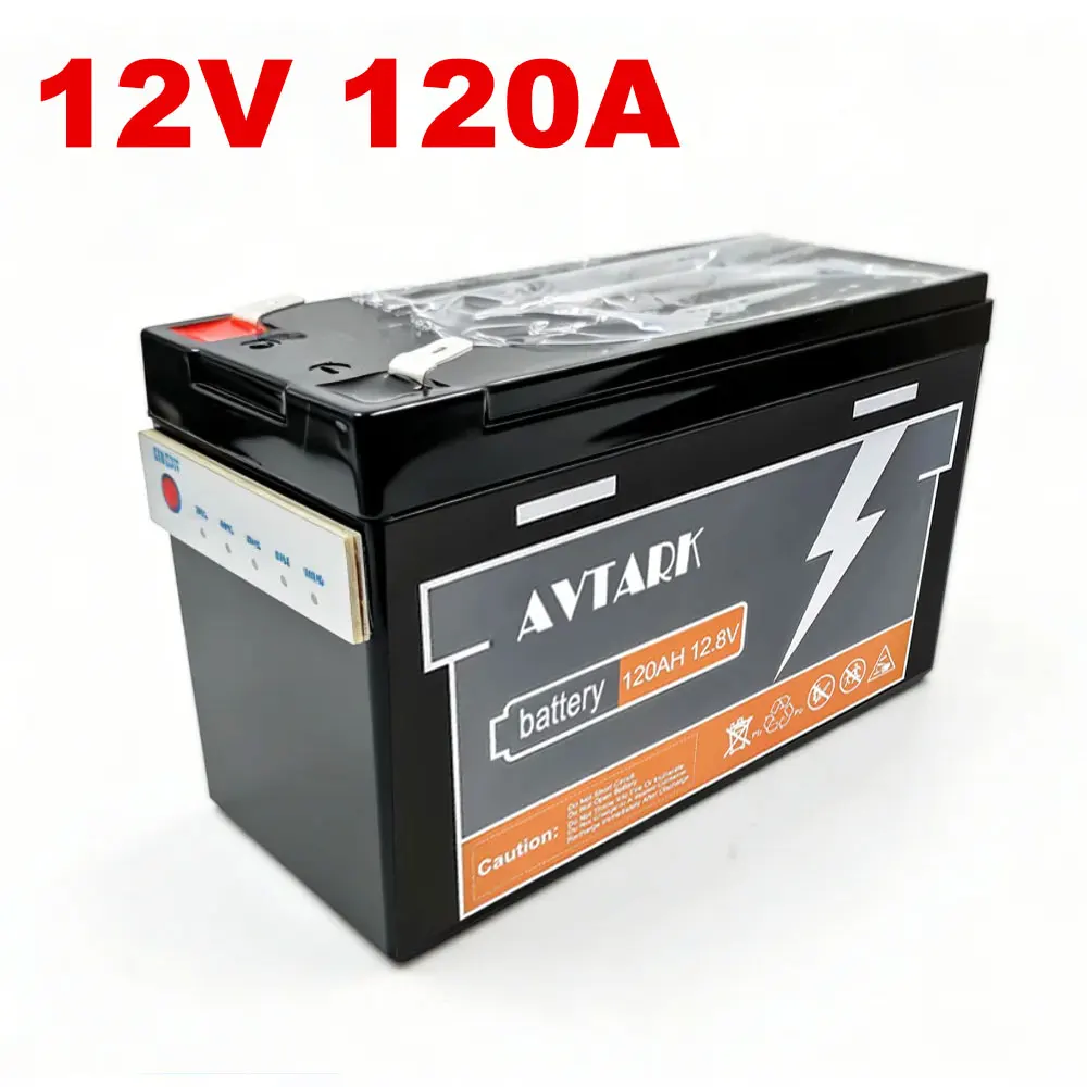 Fish Finder Charger - Baterai LiFePO4 12V 120Ah, BMS Terintegrasi,