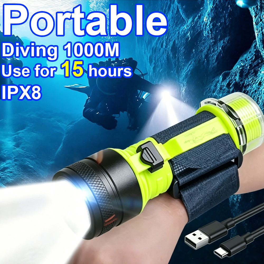 Fishing Light - Senter Selam LED Profesional Portabel Baru,