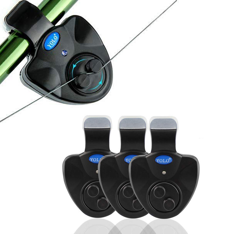 Bite Indicator - Tongkat pancing, Alarm gigitan indikator LED