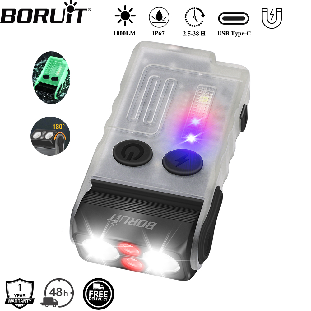 Fishing Light - BORUiT V20 Buzzer EDC LED Gantungan