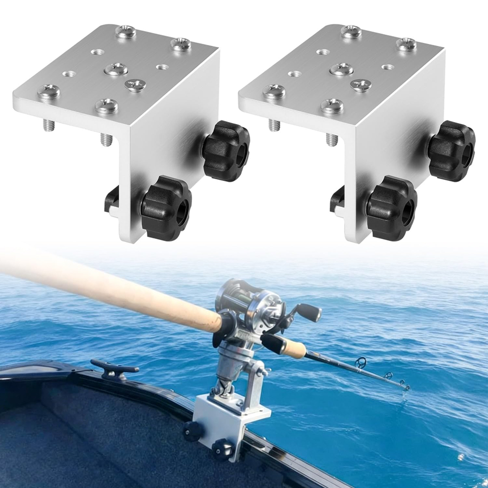 Fish Finder Mount - 2 Paket 90 ° Braket Pemasangan