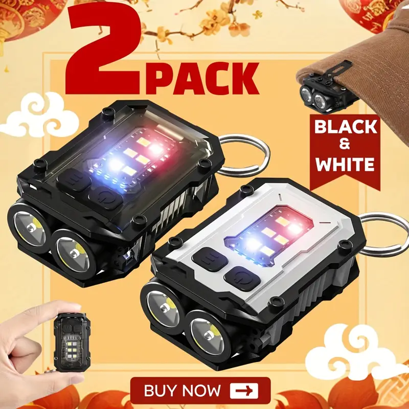 Senter Clip-On Senter Gantunga - Fishing Light ulasan dan harga
