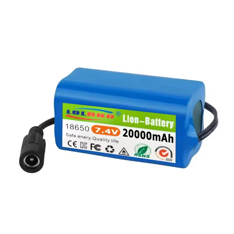 Baterai 7.4V 20000MAh dengan P - Fish Finder Charger ulasan dan harga