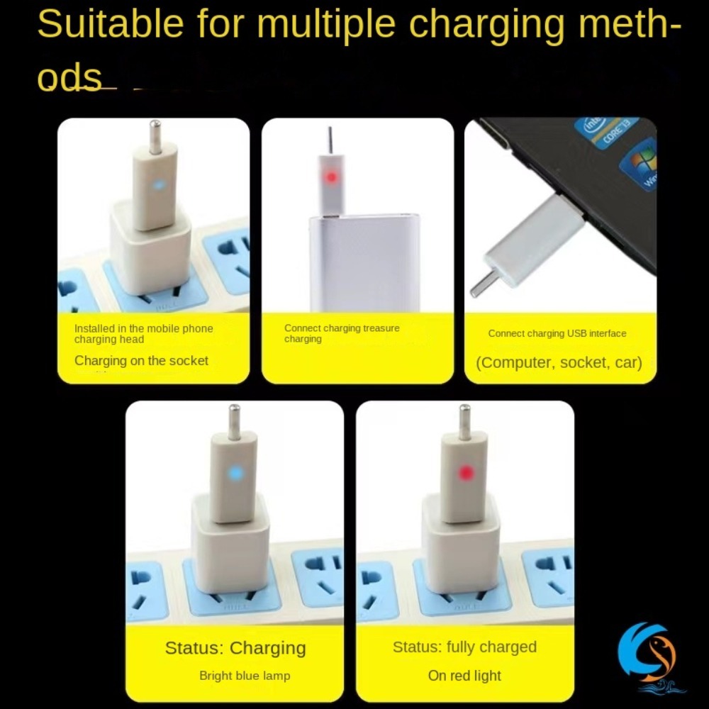 Aksesori Memancing Malam Hari  - Fish Finder Charger ulasan dan harga