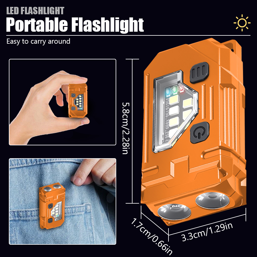 Senter Gantungan Kunci Mini ED - Fishing Light ulasan dan harga