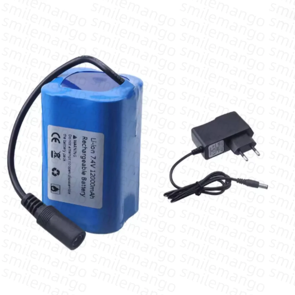 Baterai 7.4V 12000mAh dengan P - Fish Finder Charger ulasan dan harga