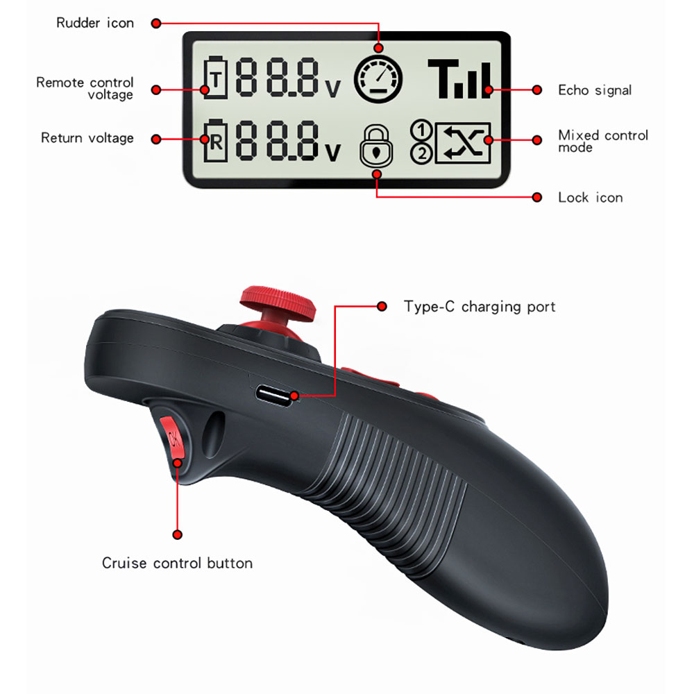 Sistem Peningkatan Remote Cont - Fish Finder Battery ulasan dan harga