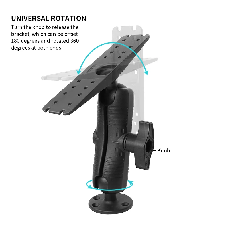 2.25'' Braket Transduser Unive - Fish Finder Mount ulasan dan harga