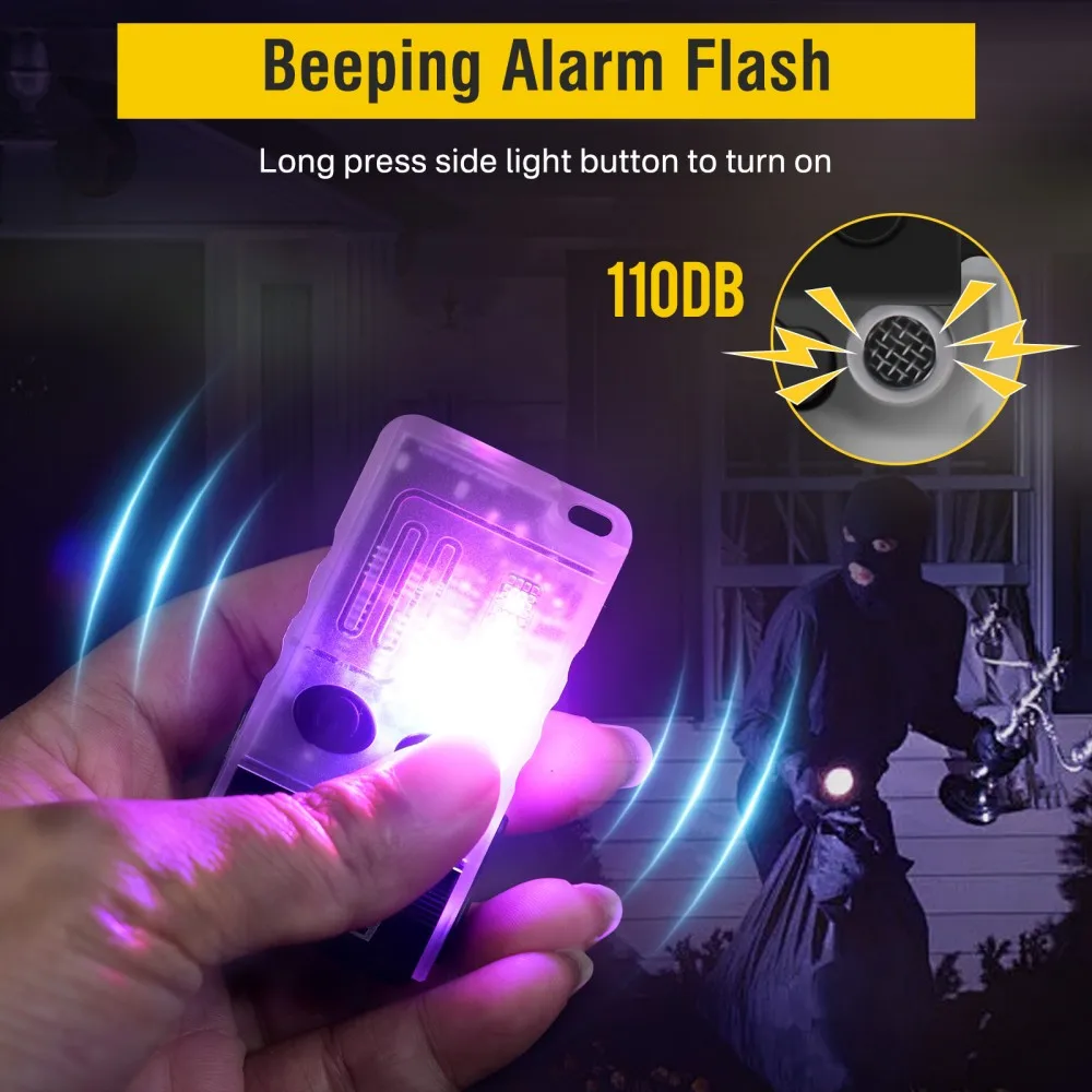 BORUiT V20 Buzzer EDC LED Gant - Fishing Light ulasan dan harga