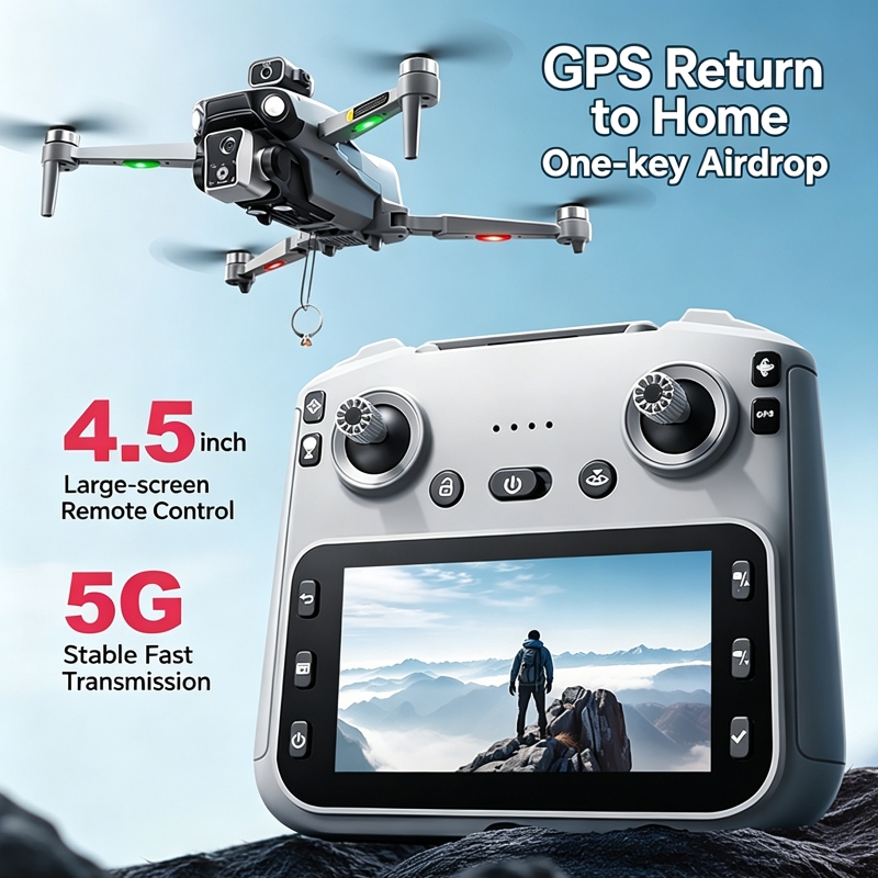 Drone K19 MAX GPS untuk Memanc - Fishing Gps ulasan dan harga